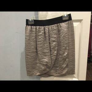 Banana Republic metallic skirt